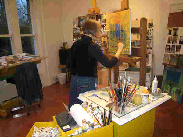 Ann Seabourne at work (www.annseabourne.co.uk) - collaborator in Seabourne Steps Volume 3: Arabesques