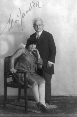 Leos Janacek and his muse, Kamilla Stosslova - inspiration for Seabourne "accept these few roses"