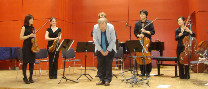  Seabourne String Quintet premiere - Mainz 2012 with members of Mainzer Virtuosi